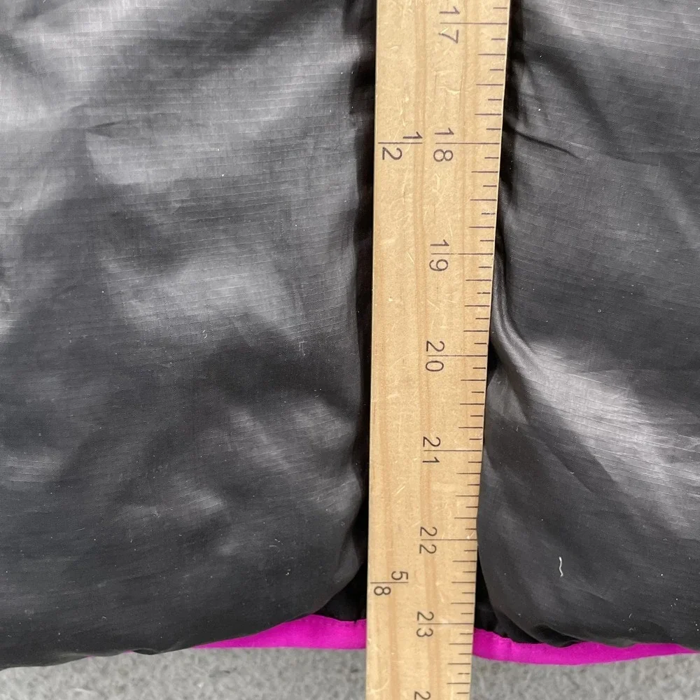North Face Goose Puffer 550 Jacket Girls Large Reversible Outdoor Hike Camp Snow